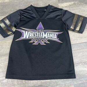 WWE WrestleMania Superstars XXX 30 Black Jersey Kids Boys Youth.
